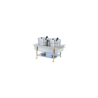 Vollrath 99880 Accessory Kit, Double Soup Buffet, Stainless, Full Chafer, 2 Insets w Ladles