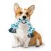 Vivifying Dog Rope Toys 3 Knots Durable Braided Cotton Pet Chew Rope Toys for Dog Cat Puppy Teeth Cleaning(Blue) Best Gift for Your Pet