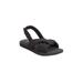 Wide Width Women's The Taylor Sandal By Comfortview by Comfortview in Black (Size 9 W)