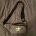 Adidas Bags | Grey Adidas Fanny Pack | Color: Gray/White | Size: Os