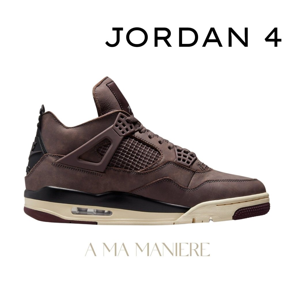 Nike Shoes | Air Jordan 4 Retro A Ma Maniere Violet Ore Nike Basketball Shoes New Men Size 13 | Color: Brown/Cream | Size: 13
