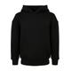 Kapuzensweatshirt URBAN CLASSICS "Urban Classics Damen Girls Organic Hoody" Gr. 146/152, schwarz (black) Mädchen Sweatshirts