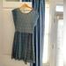 Anthropologie Dresses | Anthropologie Dress (Blue And White) | Color: Blue | Size: M