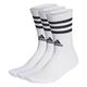 adidas HT3458 3S C SPW CRW 3P Socks Unisex Adult white/black Größe KM