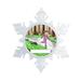 The Holiday Aisle® Personalized Friendly Folks Cartoon Snowflake Jogger | 5.5 H x 5.5 W x 0.25 D in | Wayfair AA0705C0AB594F05A02EC6A2DD4431B1