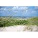 Highland Dunes Dunes and Sea by Pixelnest - Wrapped Canvas Photograph Canvas in White | 24 H x 36 W x 1.25 D in | Wayfair