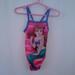 Disney Swim | Disney Girls Swimsuit Size 2t Pink Ariel Little Mermaid One Piece | Color: Pink/Red | Size: 2tg