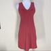 Athleta Dresses | Athleta Senorita V-Neck Sleeveless T-Shirt Dress | Color: Pink/Red | Size: M