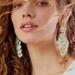 Free People Jewelry | Free People Mother Of Pearl Dangling Earrings New | Color: Silver/White | Size: Os