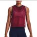 Under Armour Tops | Brand New Under Armour Women's Playback Retro Mesh Tank Size L | Color: Red | Size: L