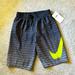 Nike Swim | Boys Swim Trunks | Color: Black/Gray | Size: Mb