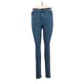ASOS Jeans - Low Rise Skinny Leg Denim: Blue Bottoms - Women's Size 28 - Colored Wash