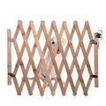 Pet Gate Fence, Dog Door Safety Gate, Child Stair Safety Gate, Retractable Wooden Fence, Dog Barriers, Dog Sliding Door, Pet Gate Fence Dog Barrier Doorway Free Standing, Barrier Gate For Pets, Kids