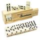 ESSAJOY Dominoes Set for Adults Dominoes Double 6 for Classic Board Games Domino Set in Wood Storage Case for Family Games Double-Six Standard Dominos Set 28 Tiles