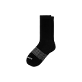 Women's Solids Calf Socks - Black - Large - Bombas