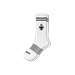 Men's Originals Calf Socks - White - Large - Bombas