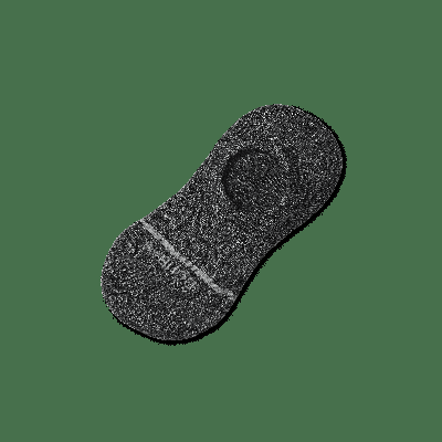 Women's Lightweight Merino Wool Blend No Show Socks - Charcoal - Small - Bombas