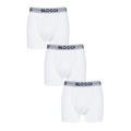 3 Pack White Go Soft Waistband Comfort Cotton Longer Leg Boxer Shorts Men's 40 Mens - Sloggi