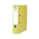Q-Connect 70mm Lever Arch File Polypropylene Foolscap Yellow (Pack of 10) KF01476