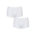 2 Pack White 24/7 Basic Natural Cotton Hipster Briefs Men's 38 Mens - Sloggi