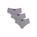 3 Pack Grey Brief Knickers Ladies Extra Small - Jockey