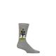 Mens 1 Pair Thought Onyx Rocket Organic Cotton Socks Grey Marle 7-11