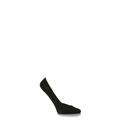 1 Pair Black Elegance Step Invisible Shoe Liner With Anti-Slip Ladies 7-8 Ladies - Falke