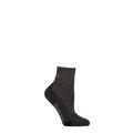 Ladies 1 Pair Falke TK2 Wool Short Trekking Socks Charcoal 37-38