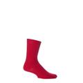 1 Pair Red of London Mohair Ribbed Knit Comfort Cuff True Socks Unisex 11-13 Unisex - SOCKSHOP of London