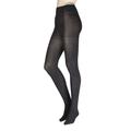 Ladies 1 Pair Falke Family Combed Cotton Tights Anthracite Melange Medium