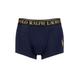 Mens 1 Pair Ralph Lauren Stretch Cotton Classic Trunks Cruise Navy Gold S