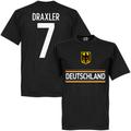 Germany Team T-shirt + Draxler 7 - Black - XS