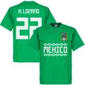 Mexico H. Lozano 22 Team T-Shirt - Green - M