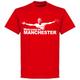 Ronaldo Welcome to Manchester KIDS T-shirt - Red - 12 Years