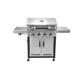 Char-Broil Advantage Series 445S 4 Burner Gas Barbecue Grill with TRU-Infrared technology (Stainless Steel)