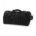 Quadra Vintage Canvas Holdall Duffle Bag - 45 Litres (One Size) (Vintage Black)