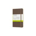 Earth Brown Pocket Plain Softcover Notebook