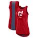 Women's Nike Red Washington Nationals Dri-FIT Performance Right Mix High Neck Tank Top