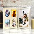 Silver Double Personalised Photo Frame