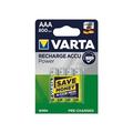 Varta AAA Rechargeable Accu Battery NiMH 800 mAh (4 Pack)