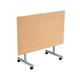 Allegro Tilting Table 1200x800 Silver Legs Beech Top Ref OETT1280SVBE2