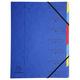 Exacompta Europa 7-Part Organiser 400gsm Pressboard A4 Blue 5219Z