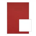 Rhino A4 Plus Exercise Book Red Plain 80 page Pack 50 VDU080-010