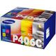 Samsung CLT-P406C Laser Toner Carts Page Life 1500pp Black1000pp