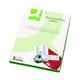Q-Connect Multipurpose Labels 63.5x38.1mm 21 Per Sheet White Pack of
