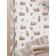 Baby Cot/Crib Fitted Sheet Fawn Woodland Deer Neutral Nursery Bedding Girl Boy | Animal