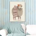 Girls Room Decor - Ballet Sheep 6 Pink Princess Ballerina Girl Nursery Lamb Painting Cute Wall Art