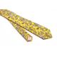 Yellow Floral Tie , Sunflower Necktie Bow Tie Suspenders Pocket Square