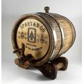 Whiskey Barrel 1L-15L With Logo, Personalized Whisky-Bourbon-Wine Cask, Custom Rum-Tequila-Beer-Brandy Keg, Military Army Gift For Him Dad