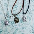 Buddha Necklace, Jewelry, Gifts, Spiritual Sister Buddhism, Bff Charm Necklace